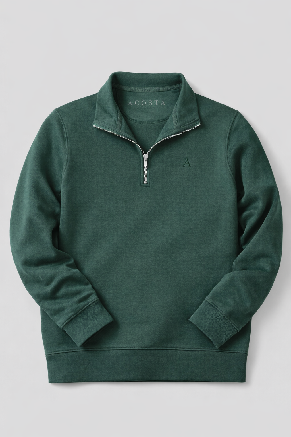 Quarterzip Dark Green