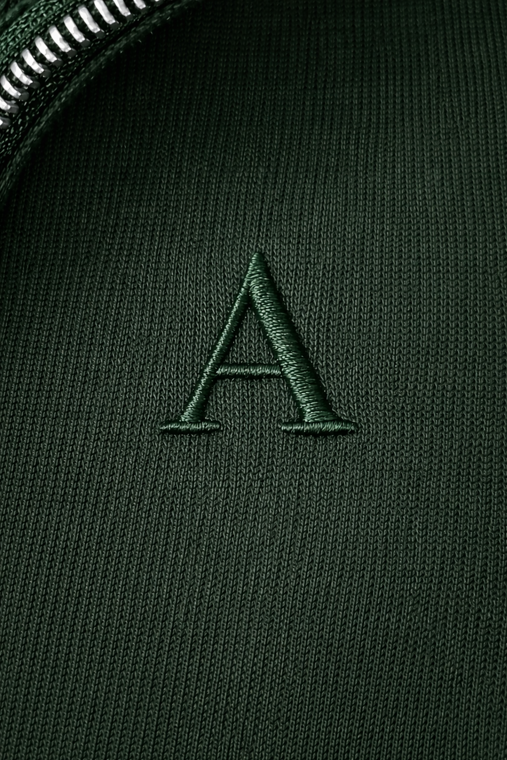 Quarterzip Dark Green